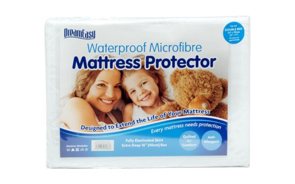 Dreameasy Luxury Waterproof Mattress Protector, Single