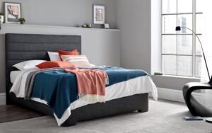 Novo Aporo Ottoman Bed Frame, King Size, Slate