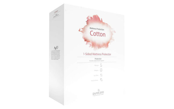 Purecare Cotton Mattress Protector, Double