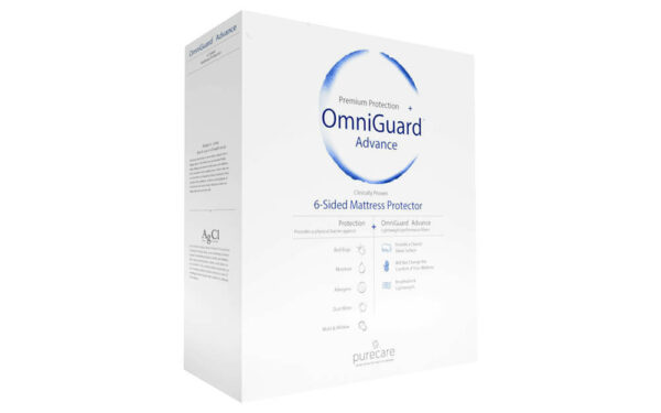 Purecare Omniguard Advance Premium 6-sided Mattress Protector, King Size