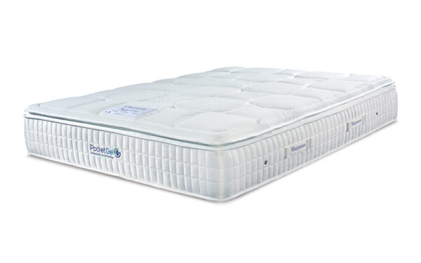 Sleepeezee Immerse 2200 PocketGel Plus Pillow Top Mattress, Single